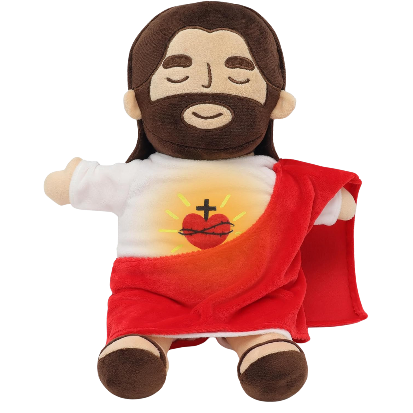 Peluche Jesús Contigo – Tu Refugio Anti-Estrés Diario